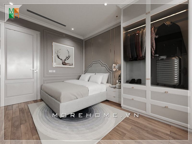 Thiết kế nội thất phòng ngủ theo yêu cầu giá rẻ
